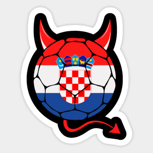 Croatia Halloween Sticker